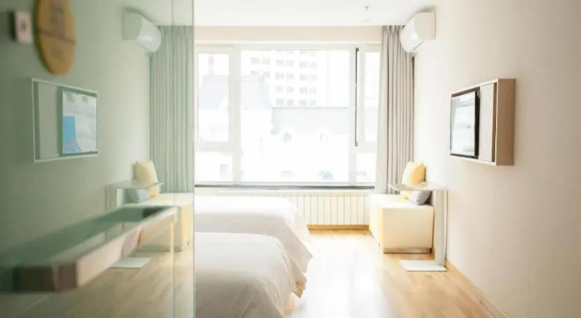 Bed in 7 Days Inn Harbin West Railway Station