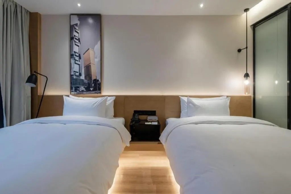 Bed in Quality Hotel Chengdu