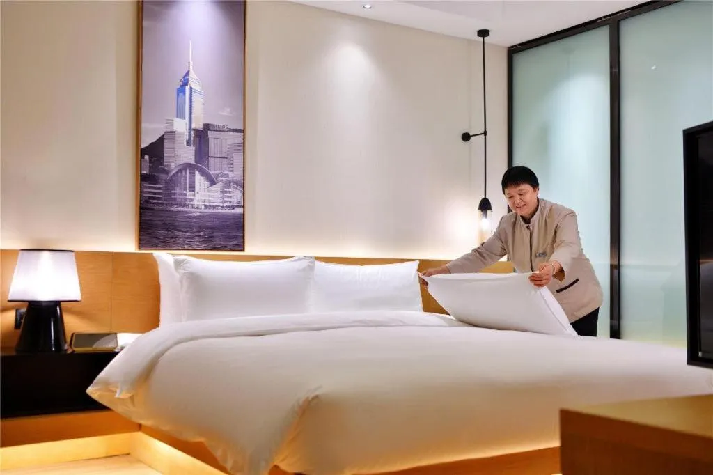 Bed in Quality Hotel Chengdu