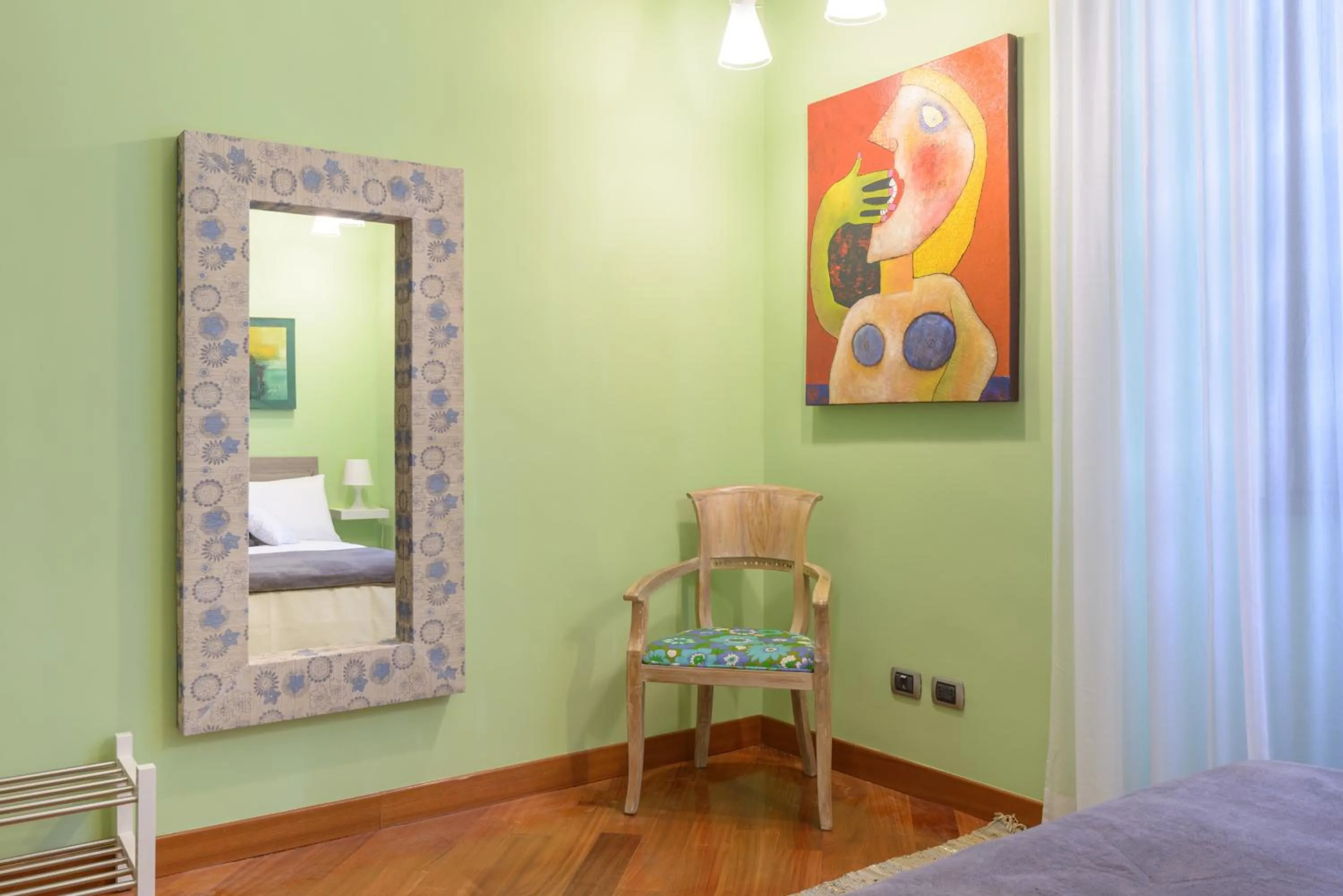 Bed in Rome Guest House Saint Peter