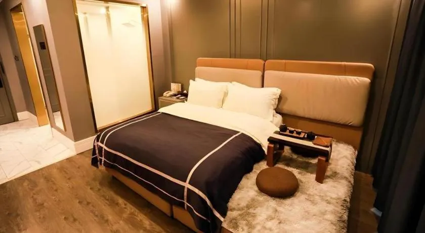 Bed in LANO Hotel Anhui Suzhou Yongqiao District Yingbin Avenue