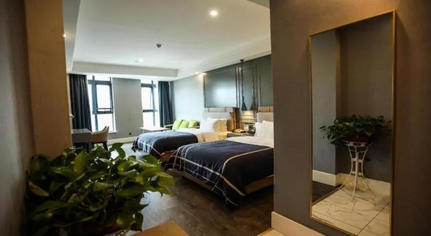 Bed in LANO Hotel Anhui Suzhou Yongqiao District Yingbin Avenue