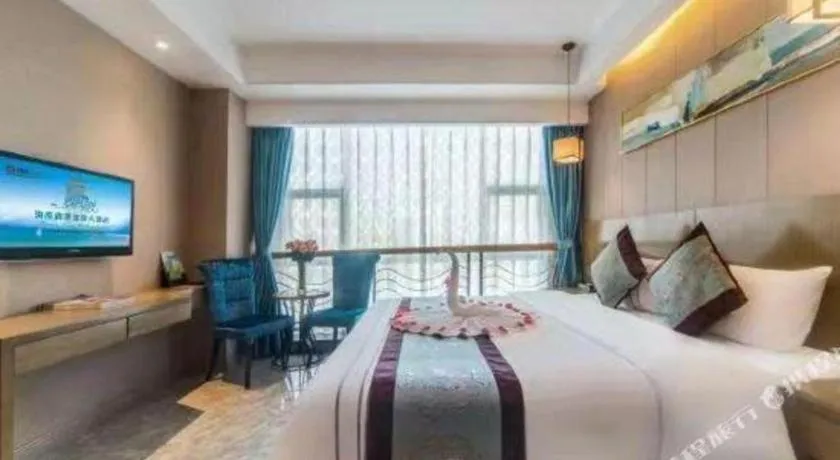 Bed in Xinyuan Hot Spring Hotel