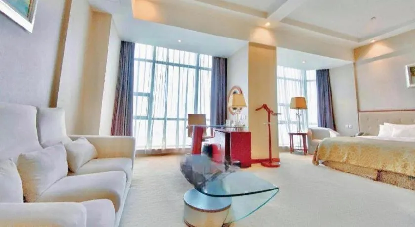 Bed in Nanchang Galactic Peace International Hotel