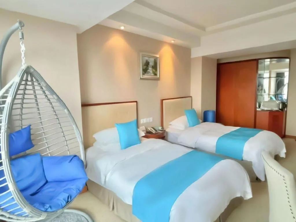 Bed in Nanchang Galactic Peace International Hotel
