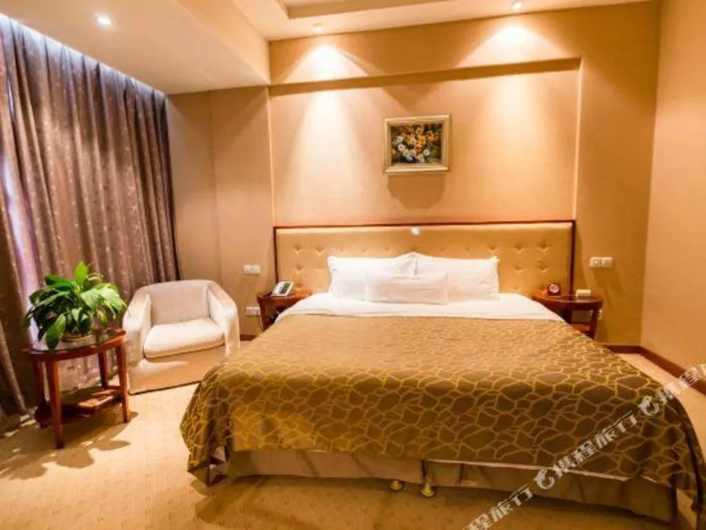 Bed in Nanchang Galactic Peace International Hotel