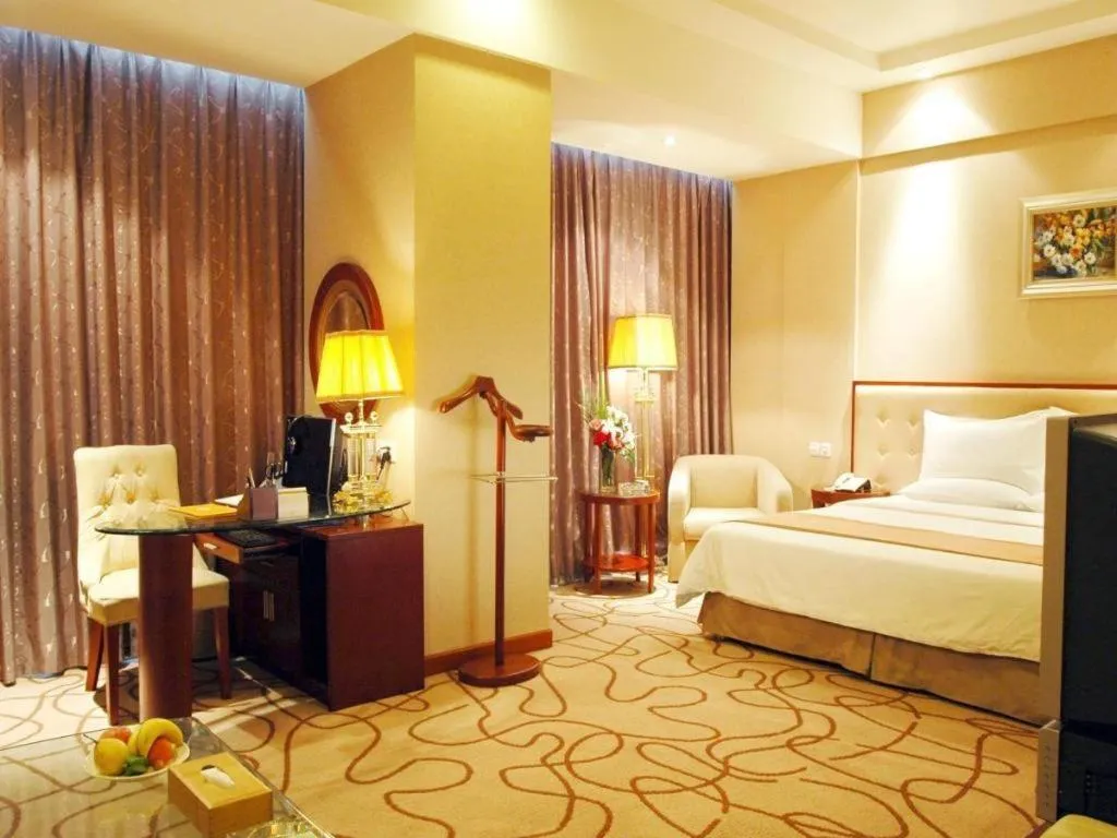 Bed in Nanchang Galactic Peace International Hotel