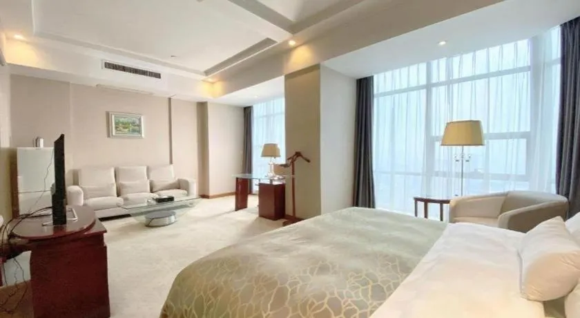 Bed in Nanchang Galactic Peace International Hotel
