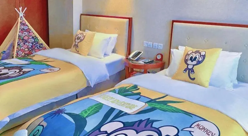 Bed in Nanchang Galactic Peace International Hotel