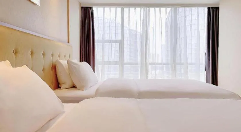 Bed in Nanchang Galactic Peace International Hotel