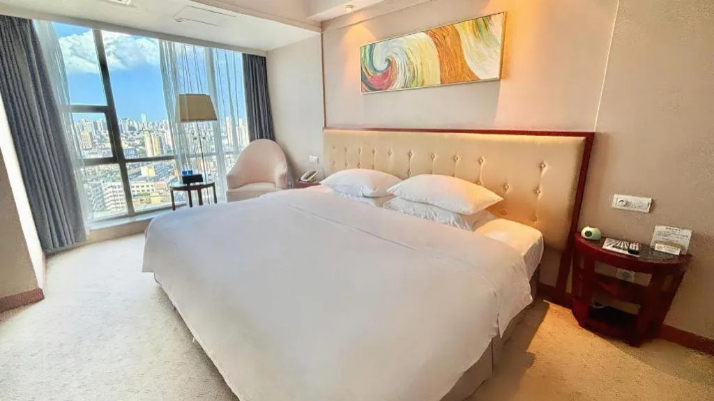 Bed in Nanchang Galactic Peace International Hotel
