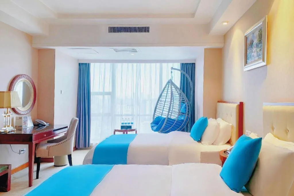 Bed in Nanchang Galactic Peace International Hotel