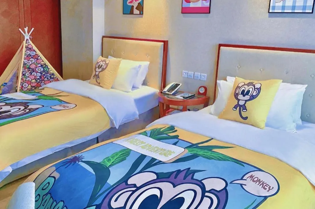 Bed in Nanchang Galactic Peace International Hotel