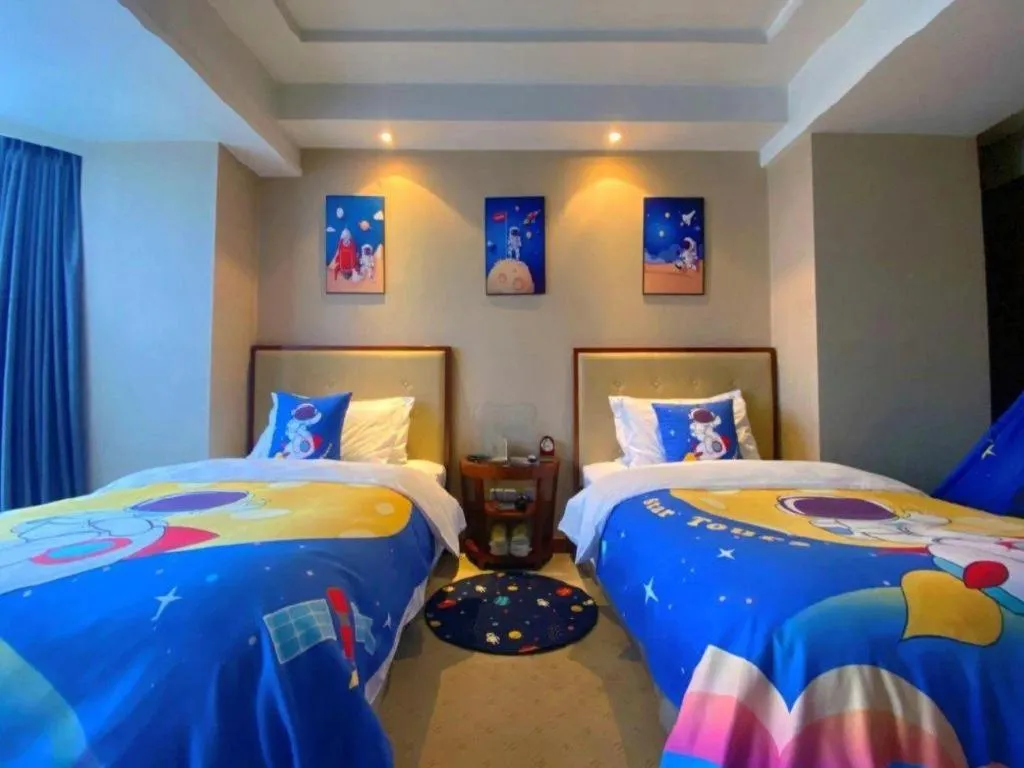 Bed in Nanchang Galactic Peace International Hotel