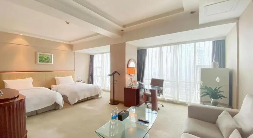 Bed in Nanchang Galactic Peace International Hotel