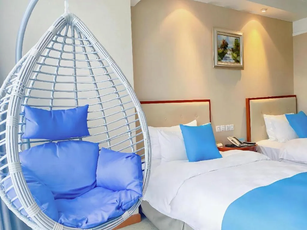 Bed in Nanchang Galactic Peace International Hotel