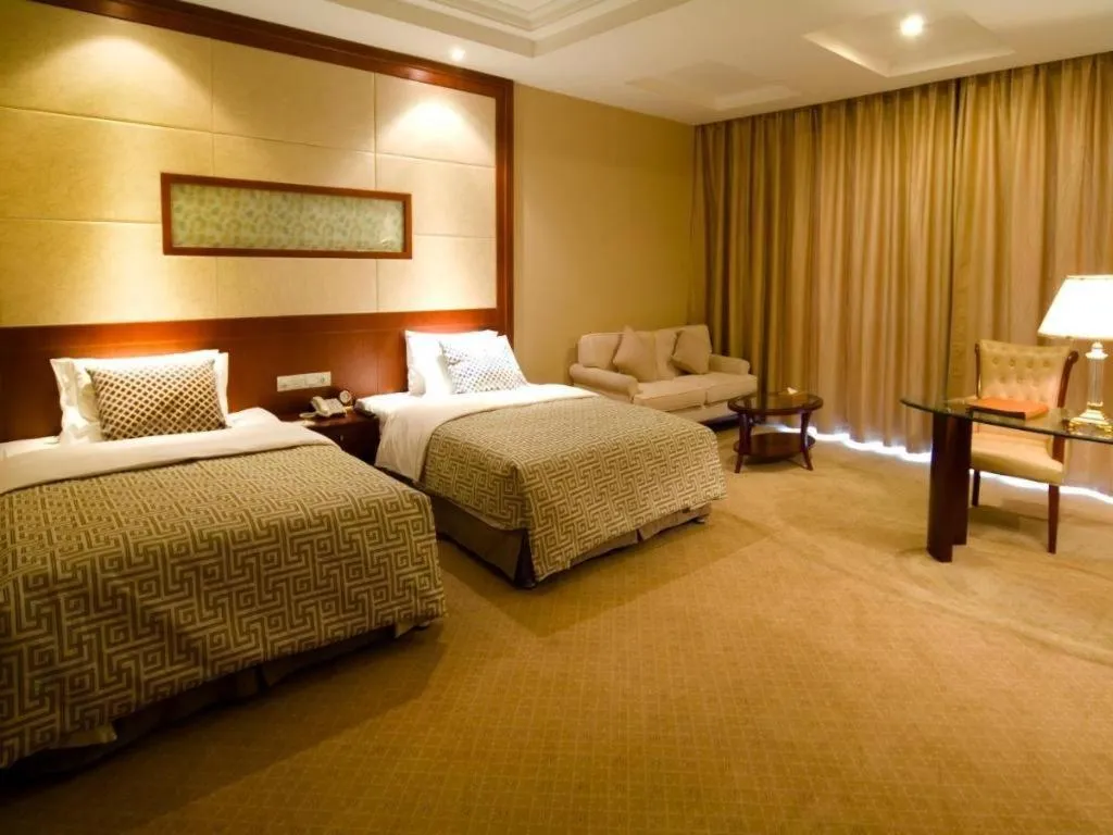 Bed in Nanchang Galactic Peace International Hotel