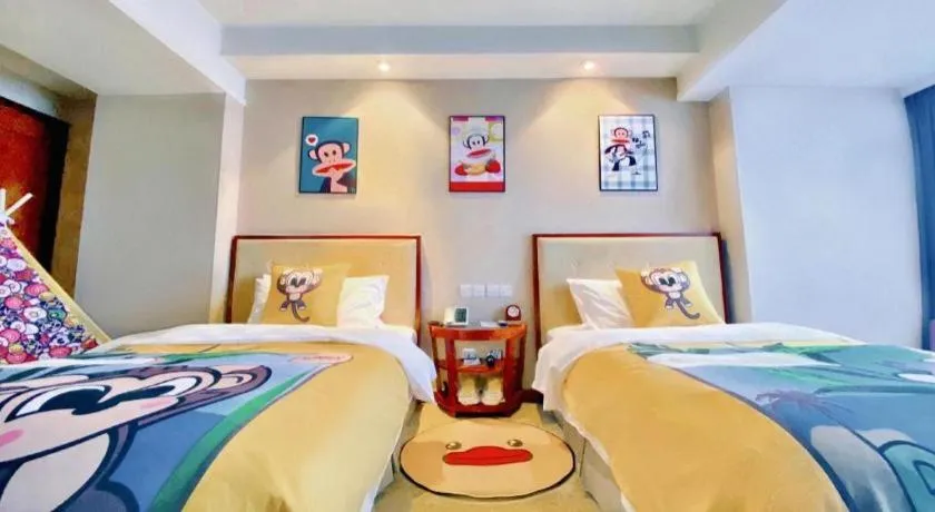 Bed in Nanchang Galactic Peace International Hotel