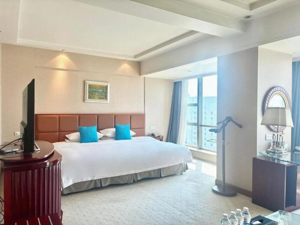 Bed in Nanchang Galactic Peace International Hotel