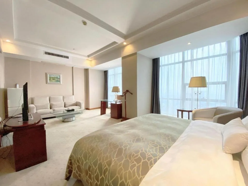 Bed in Nanchang Galactic Peace International Hotel