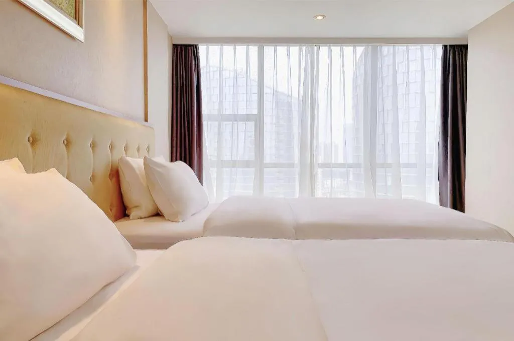 Bed in Nanchang Galactic Peace International Hotel
