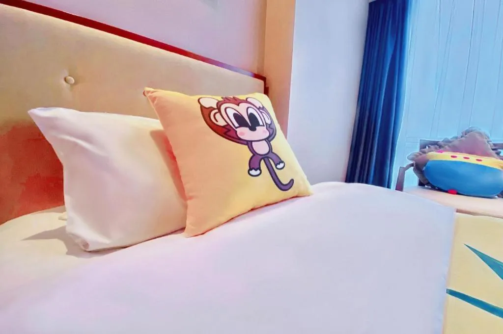 Bed in Nanchang Galactic Peace International Hotel