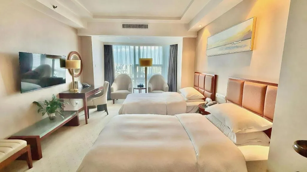 Bed in Nanchang Galactic Peace International Hotel