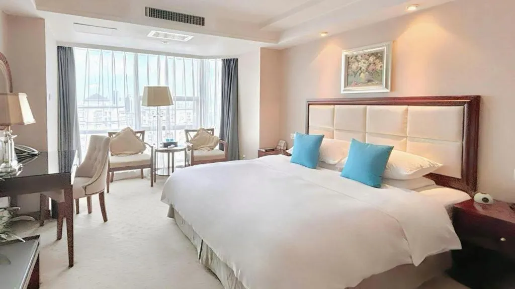 Bed in Nanchang Galactic Peace International Hotel