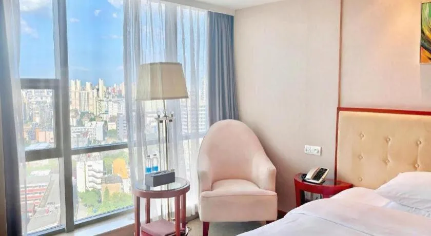 Bed in Nanchang Galactic Peace International Hotel