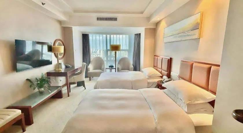 Bed in Nanchang Galactic Peace International Hotel