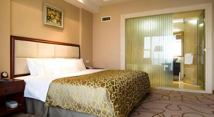 Bed in Nanchang Galactic Peace International Hotel