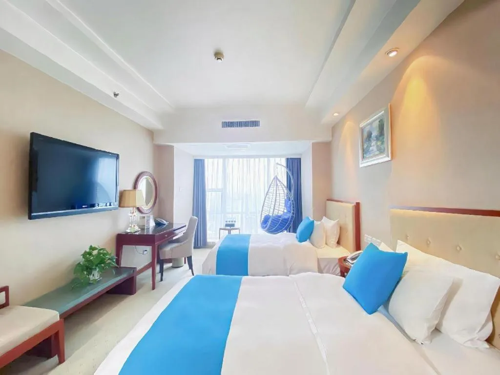 Bed in Nanchang Galactic Peace International Hotel