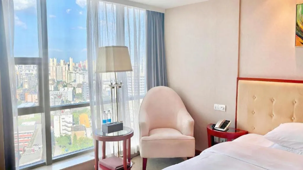 Bed in Nanchang Galactic Peace International Hotel