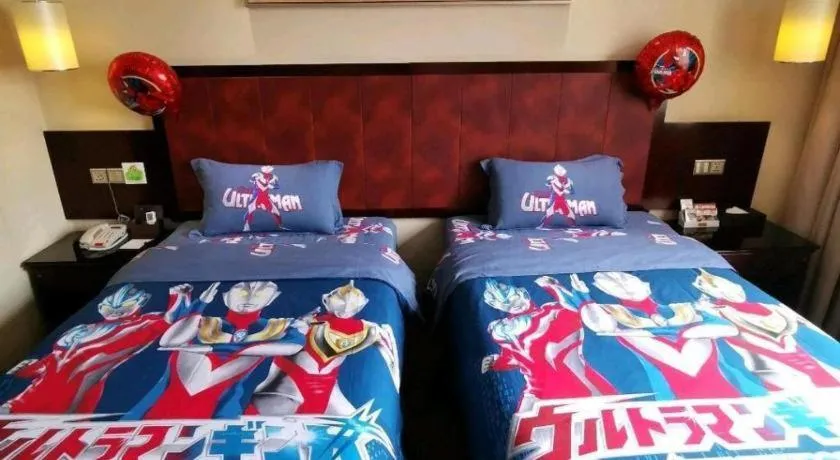 Bed in Sun Island Holiday Hotel