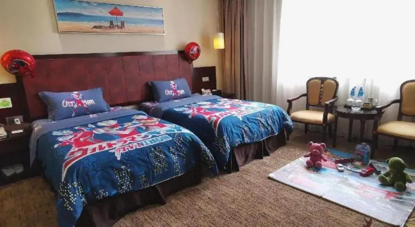 Bed in Sun Island Holiday Hotel