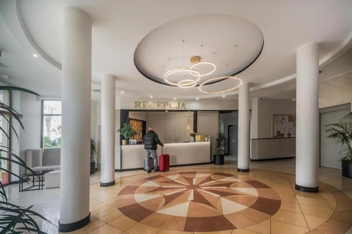 Lobby or reception in Rezydent Resort