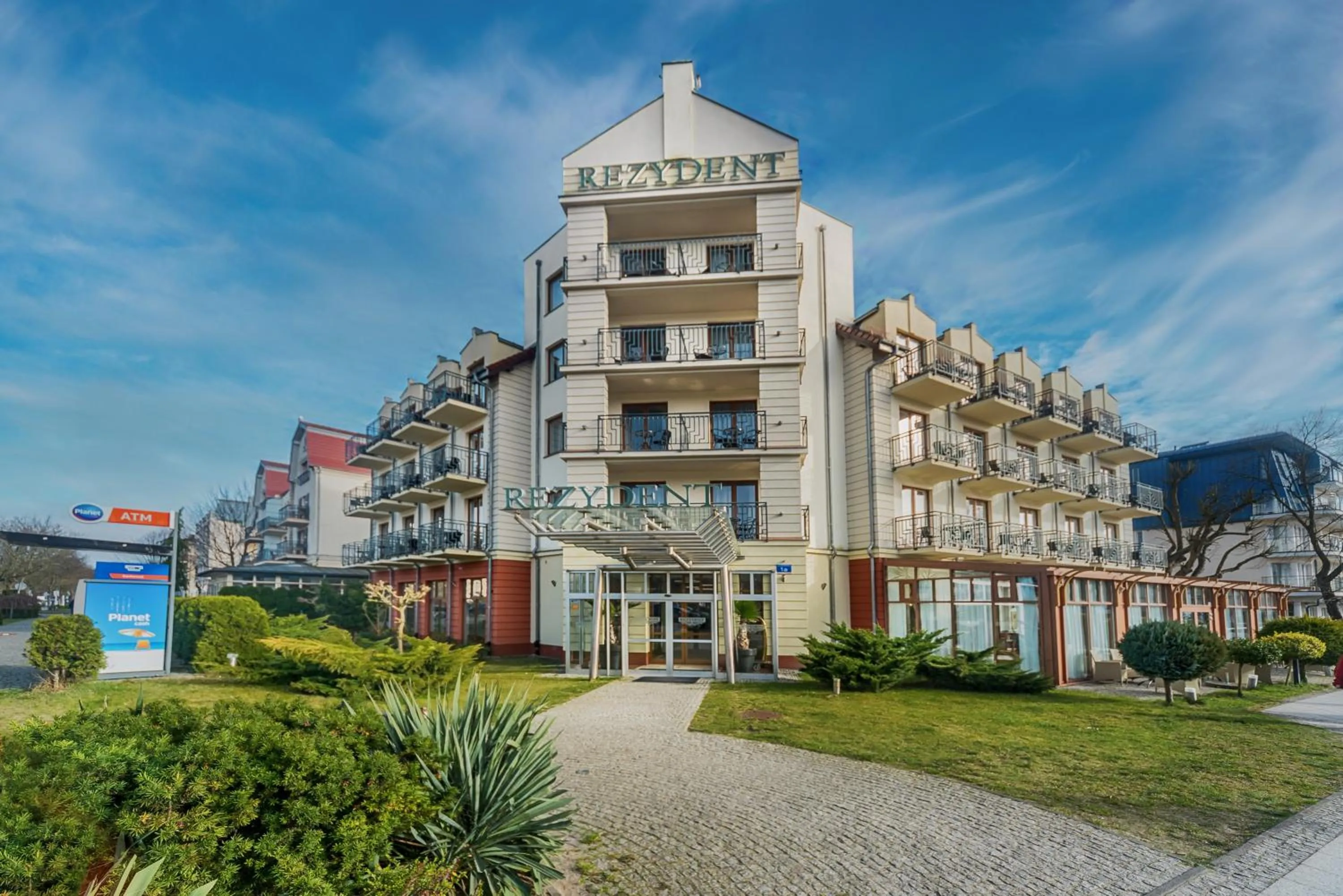 Property building in Rezydent Resort