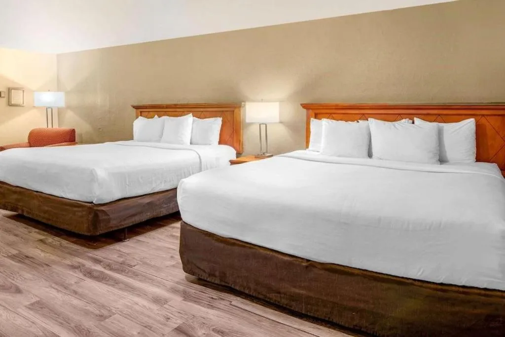Bed in Econo Lodge Inn & Suites Durango
