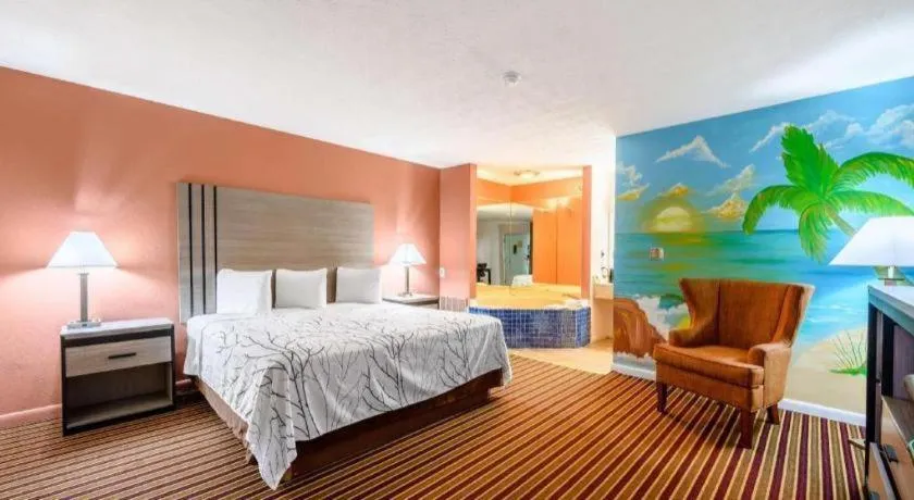 Bed in Americas Best Value Inn Heflin