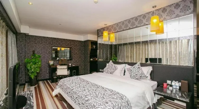 Bed in Changsha Hopesky Hotel