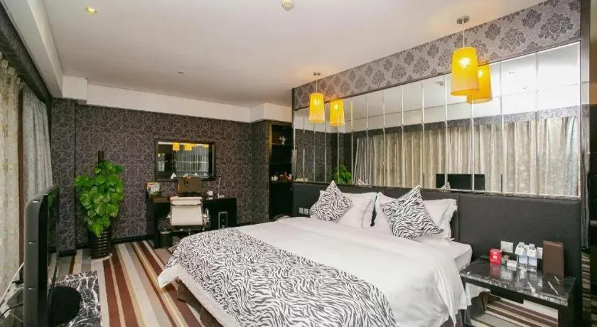 Bed in Changsha Hopesky Hotel