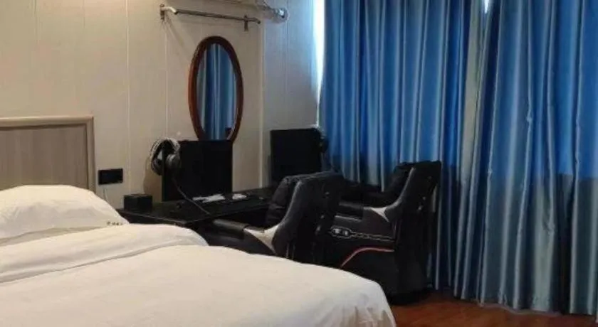 Bed in GreenTree Inn Hotel - Nantong Hongming Plaza