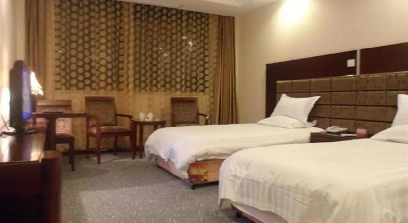 Bed in GreenTree Inn Hotel - Nantong Hongming Plaza