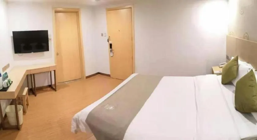 Bed in GreenTree Inn Tangshan Yuhua Road