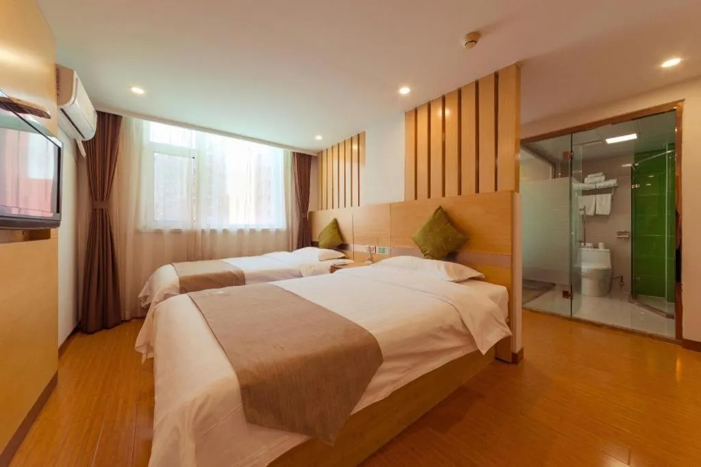 Bed in GreenTree Inn Tangshan Yuhua Road