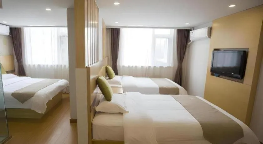 Bed in GreenTree Inn Tangshan Yuhua Road
