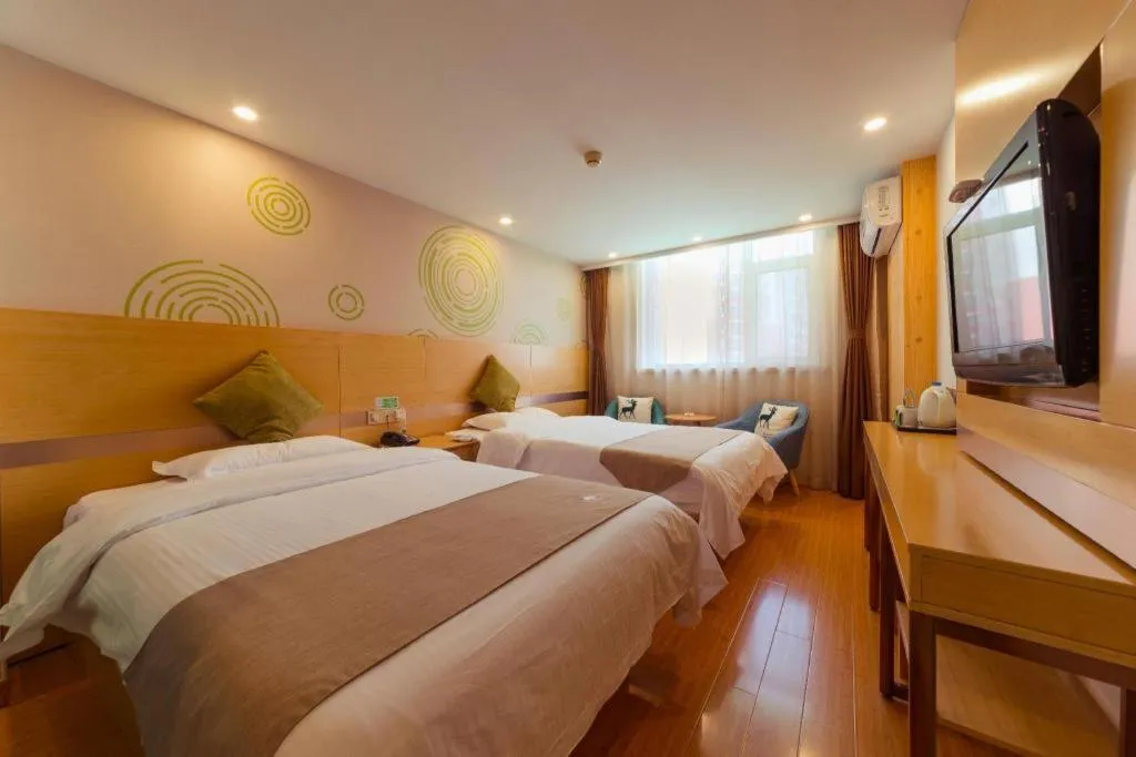 Bed in GreenTree Inn Tangshan Yuhua Road
