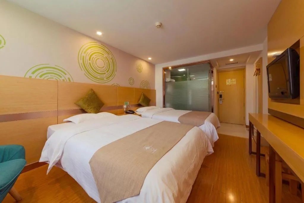 Bed in GreenTree Inn Tangshan Yuhua Road