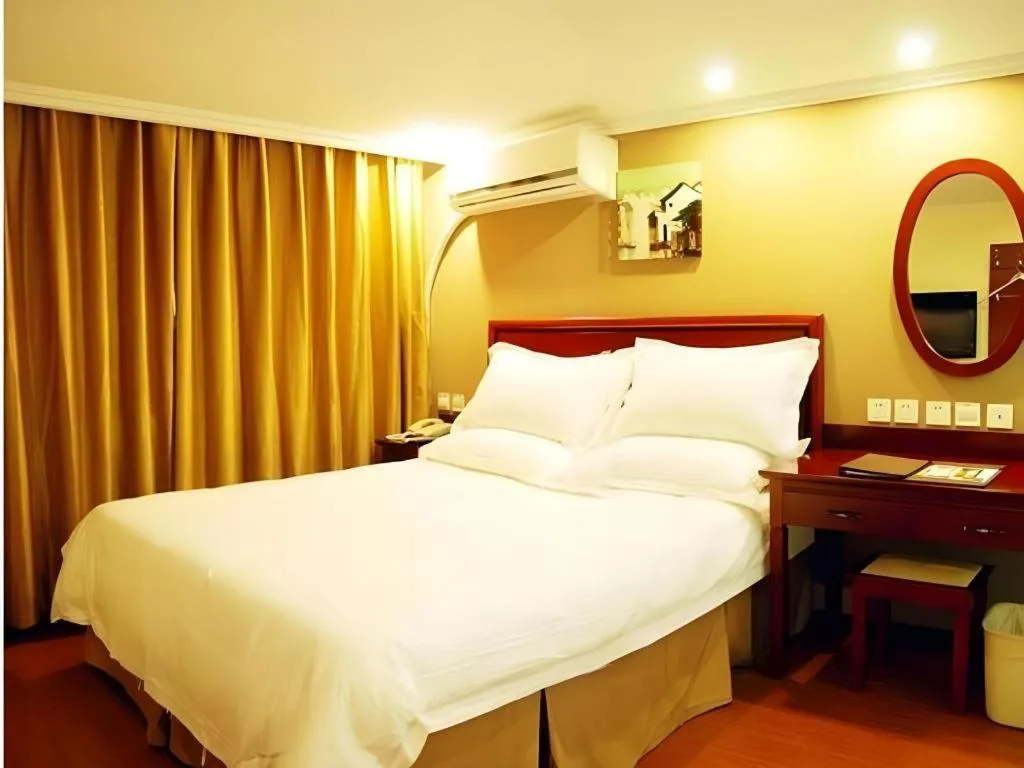 Bed in GreenTree Inn Tangshan Yuhua Road