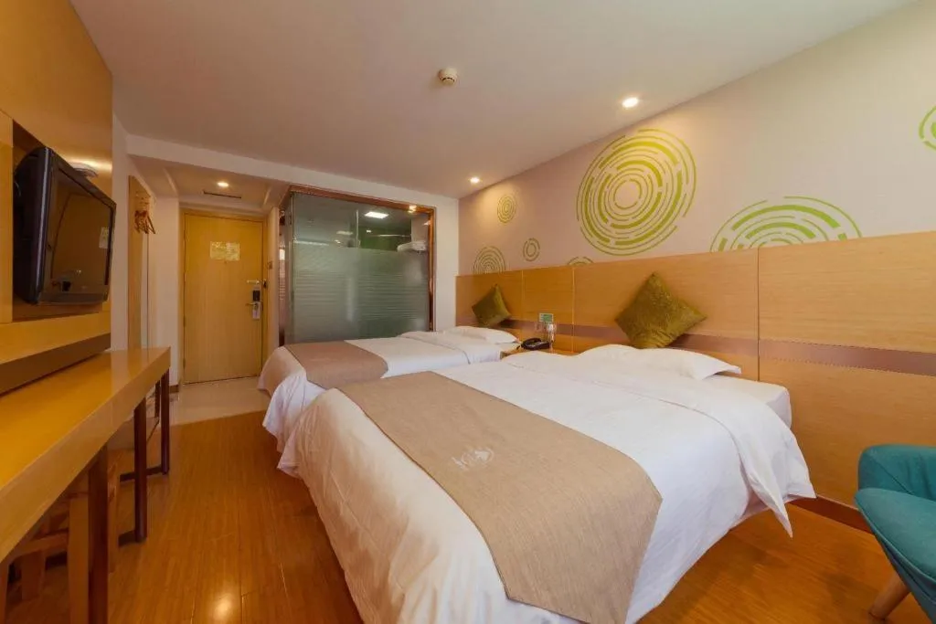 Bed in GreenTree Inn Tangshan Yuhua Road